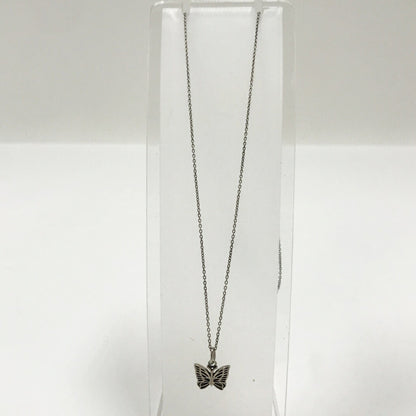 Needles Papillon Necklace Silver Size ONE SIZE