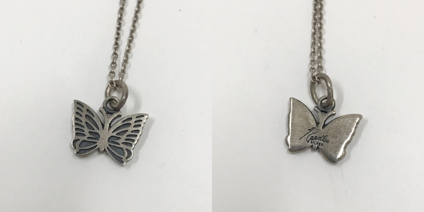 Needles Papillon Necklace Silver Size ONE SIZE