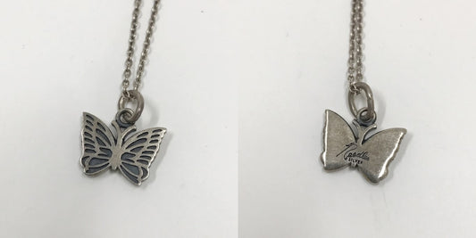Needles Papillon Necklace Silver Size ONE SIZE