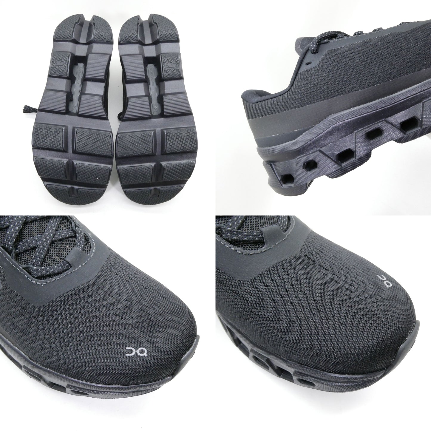 On Cloudmonster 1 Black Running Sneakers