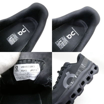 On Cloudmonster 1 Black Running Sneakers