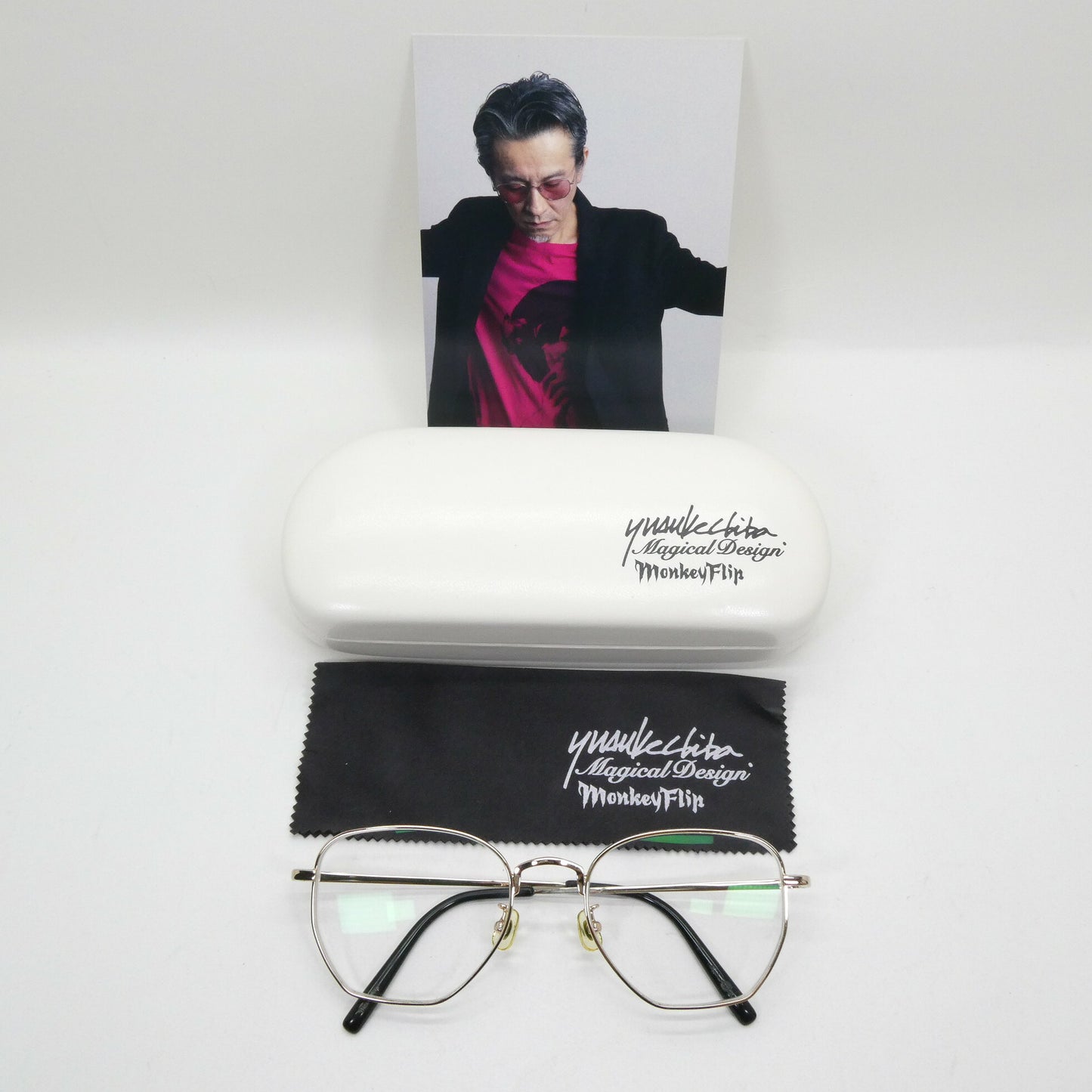 ver Chiba Yusuke MagicalDesign Gold Sunglasses Size ONE SIZE
