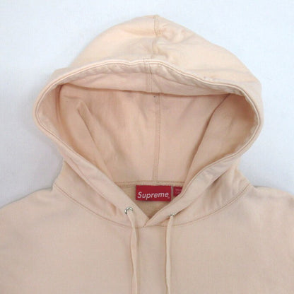 Supreme FW16 Box Logo Peach Pink Hoodie Size L