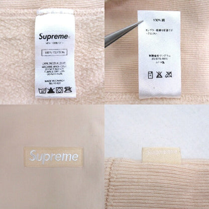 Supreme FW16 Box Logo Peach Pink Hoodie Size L