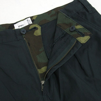 WTAPS SS24 MILS9601 Cotton Ripstop Shorts Green Size 04
