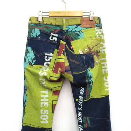 Levi's 501 Selvedge 150th Anniversary Print Jeans Size W32