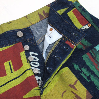 Levi's 501 Selvedge 150th Anniversary Print Jeans Size W32