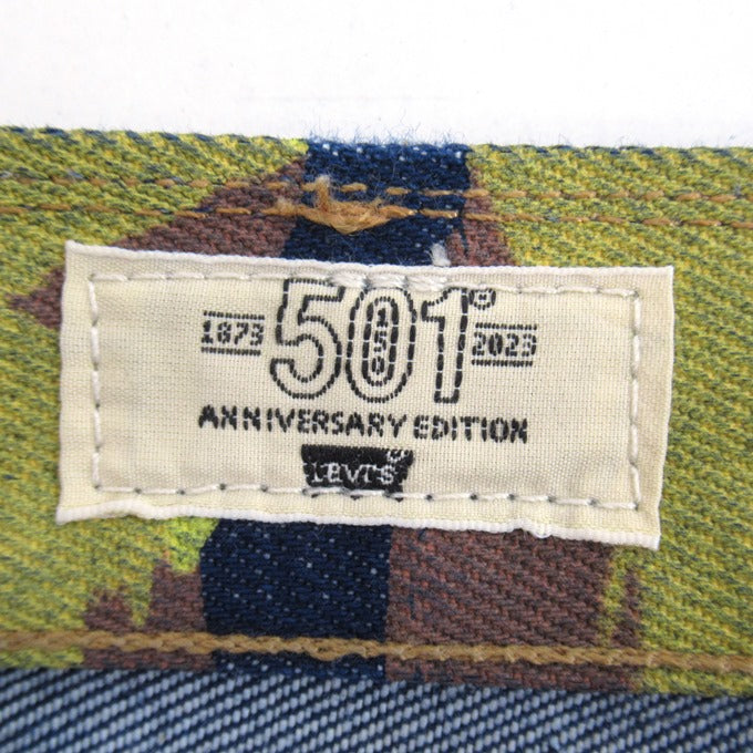 Levi's 501 Selvedge 150th Anniversary Print Jeans Size W32
