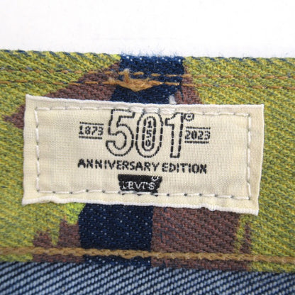Levi's 501 Selvedge 150th Anniversary Print Jeans Size W32