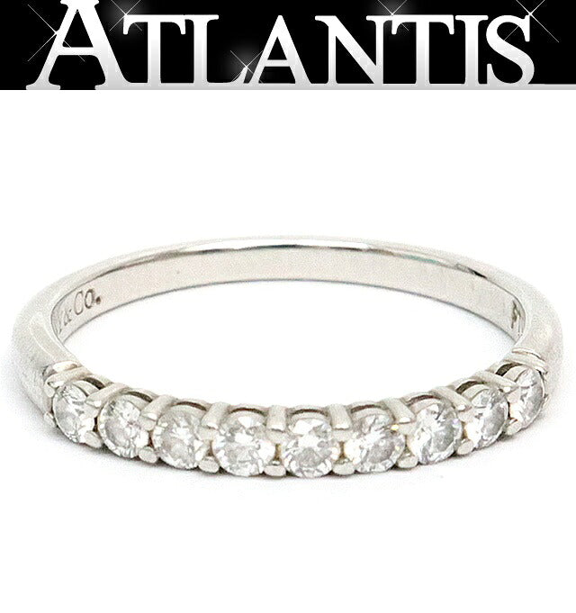 TIFFANY Forever Band Embrace Ring Pt950 Size ONE SIZE