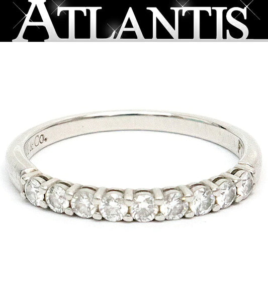 TIFFANY Forever Band Embrace Ring Pt950 Size ONE SIZE