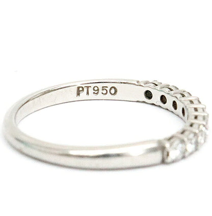 TIFFANY Forever Band Embrace Ring Pt950 Size ONE SIZE