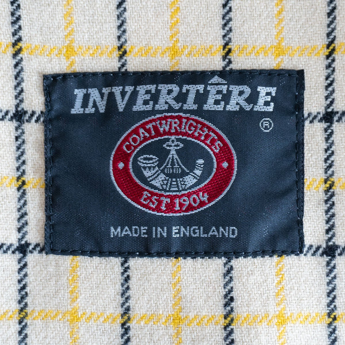 INVERTERE Lined Belted Balmacaan Coat Size 42