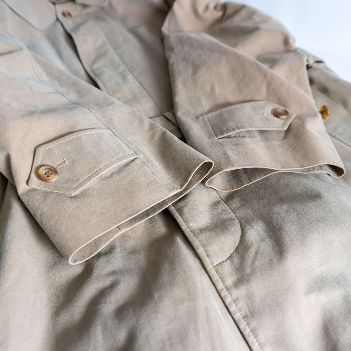 INVERTERE Lined Belted Balmacaan Coat Size 42