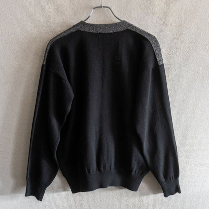 Y's for Men Bicolor Cardigan Gray Size M