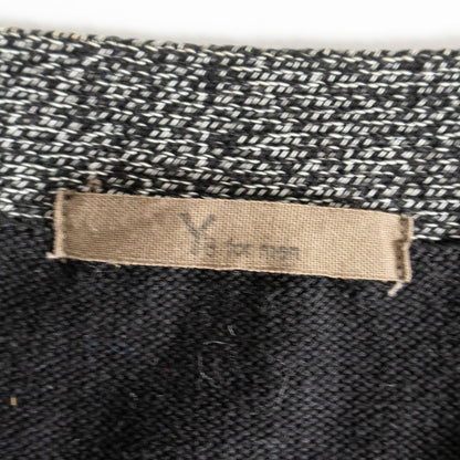 Y's for Men Bicolor Cardigan Gray Size M