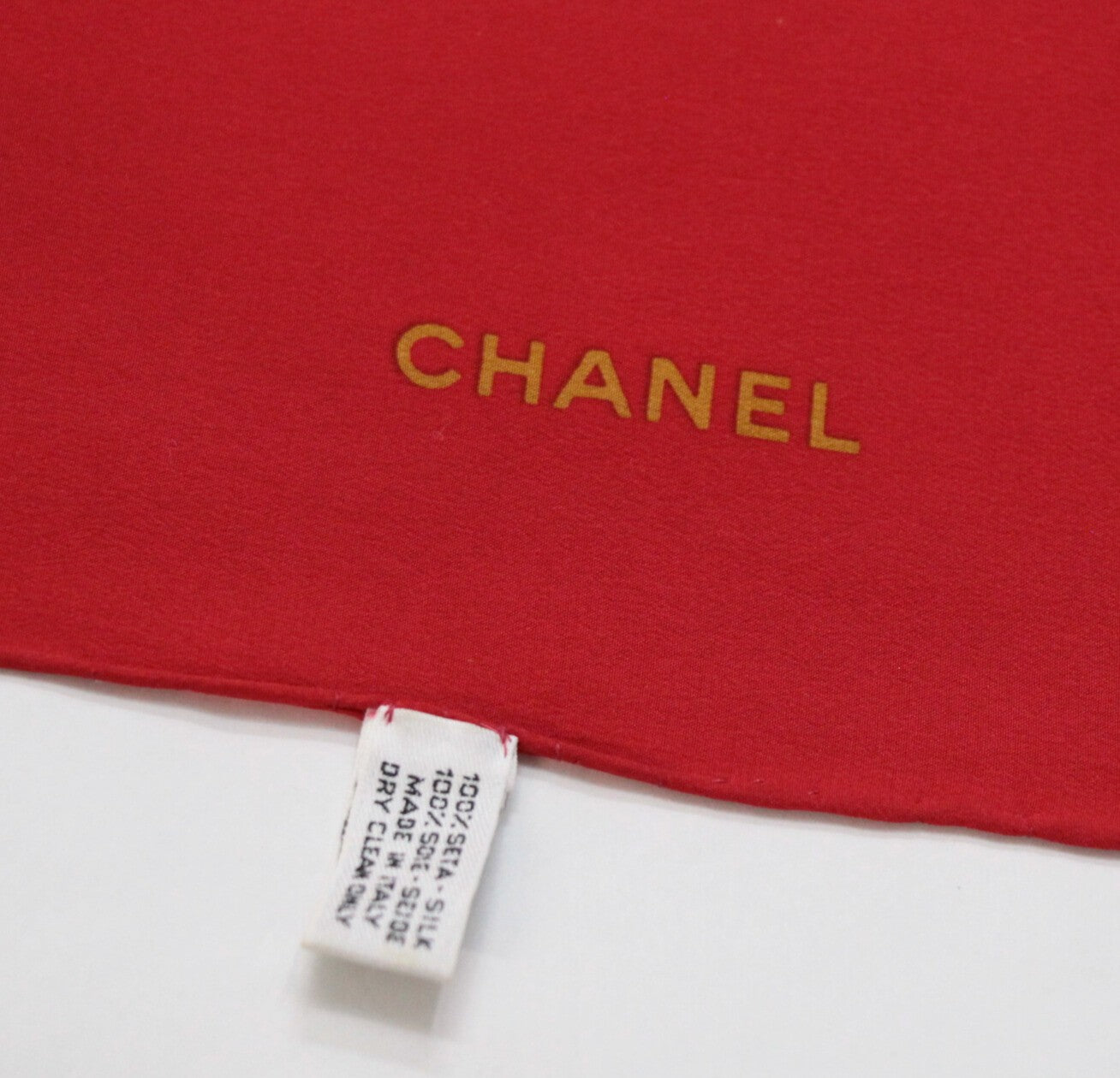CHANEL Vintage Globe Jewelry Silk Scarf Size ONE SIZE