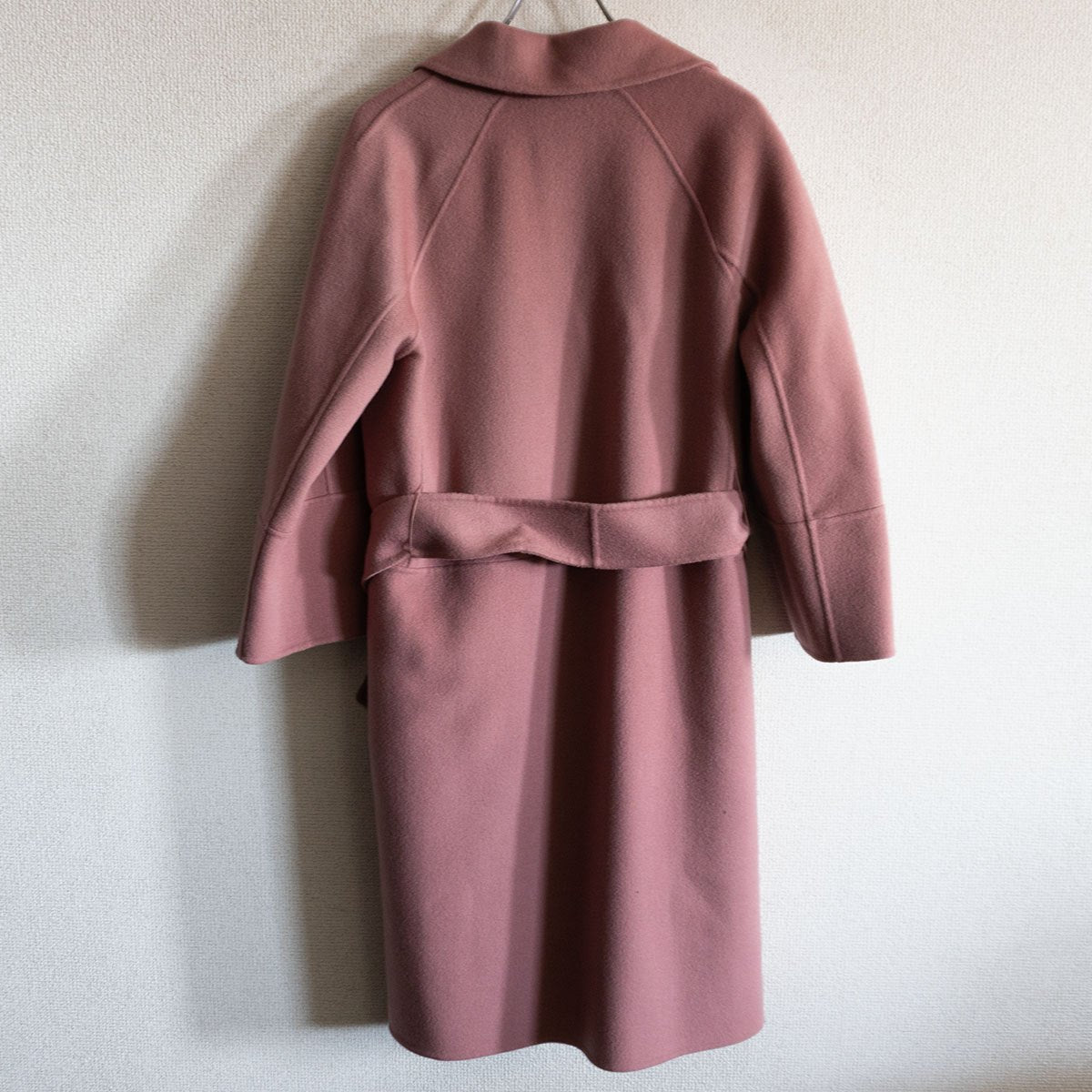 S MAX MARA CUCITO A MANO Belted double-faced coat Size 34