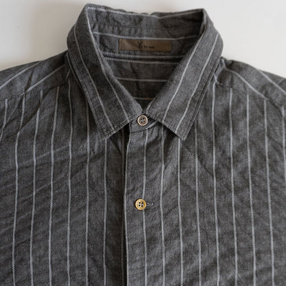 Y's for Men 90S Oversized Striped Shirt Size XL