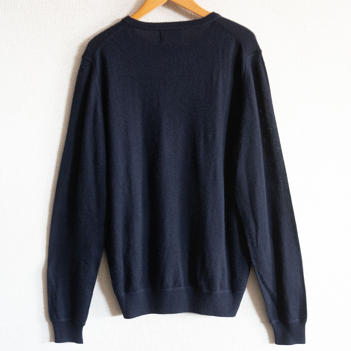 Alan Paine Cashmere Knit Sweater Blue Size 46