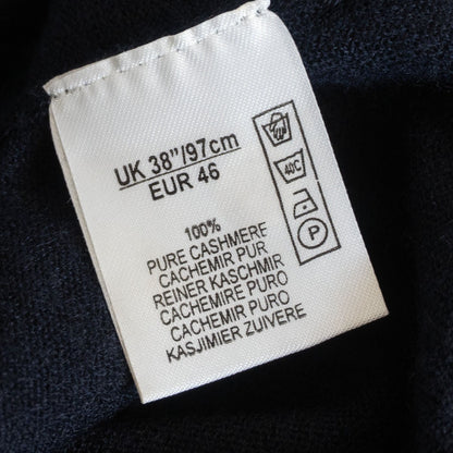 Alan Paine Cashmere Knit Sweater Blue Size 46