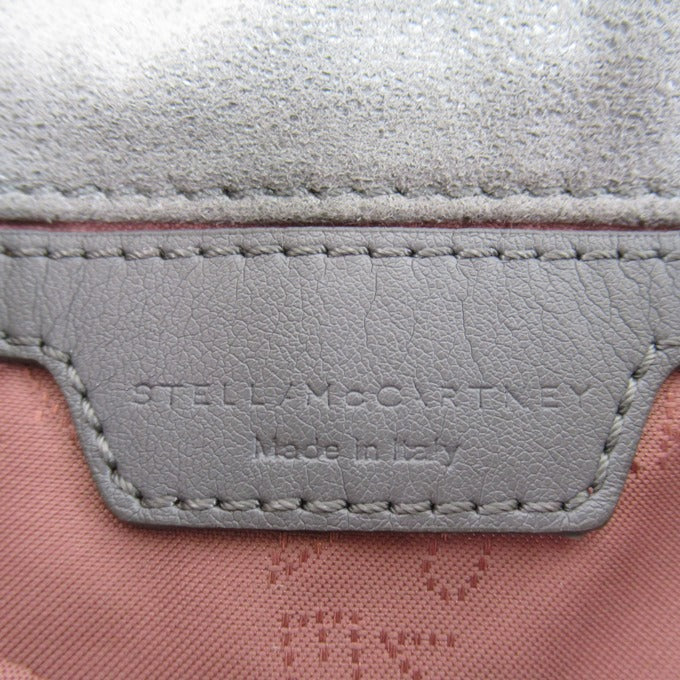 STELLA McCARTNEY Falabella Tiny Tote Bag Gray Size ONE SIZE