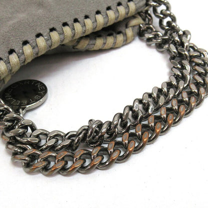 STELLA McCARTNEY Falabella Tiny Tote Bag Gray Size ONE SIZE