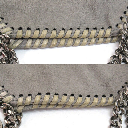 STELLA McCARTNEY Falabella Tiny Tote Bag Gray Size ONE SIZE