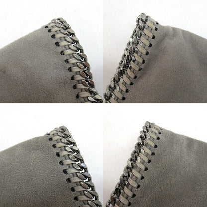 STELLA McCARTNEY Falabella Tiny Tote Bag Gray Size ONE SIZE
