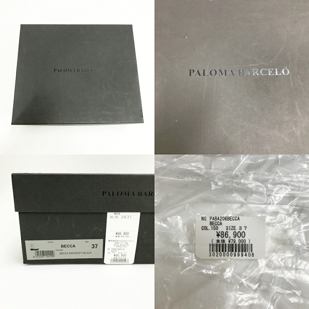 Paloma Barcelo Becca Side Zip Boots Black Size 37