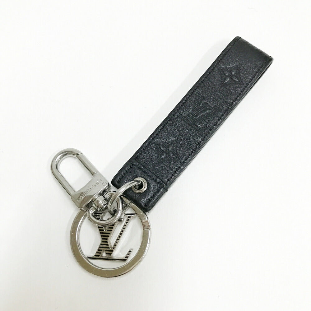 LOUIS VUITTON Dragonne Keychain Black Size ONE SIZE