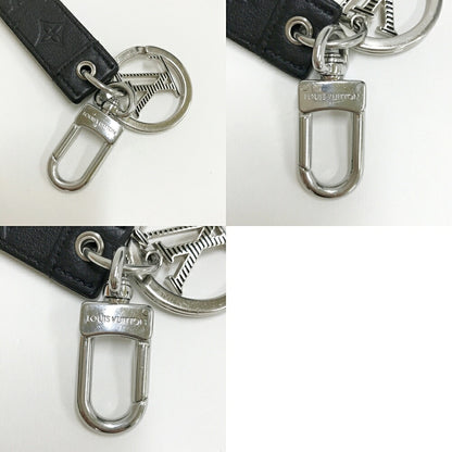LOUIS VUITTON Dragonne Keychain Black Size ONE SIZE