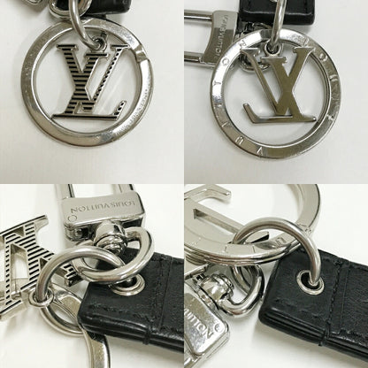 LOUIS VUITTON Dragonne Keychain Black Size ONE SIZE