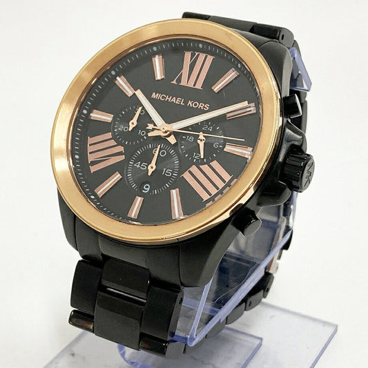 MICHAEL KORS MK8933 Watch Black Size ONE SIZE