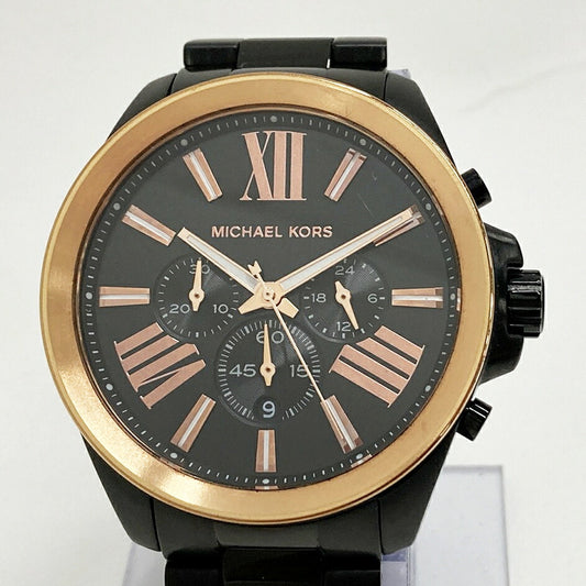 MICHAEL KORS MK8933 Watch Black Size ONE SIZE