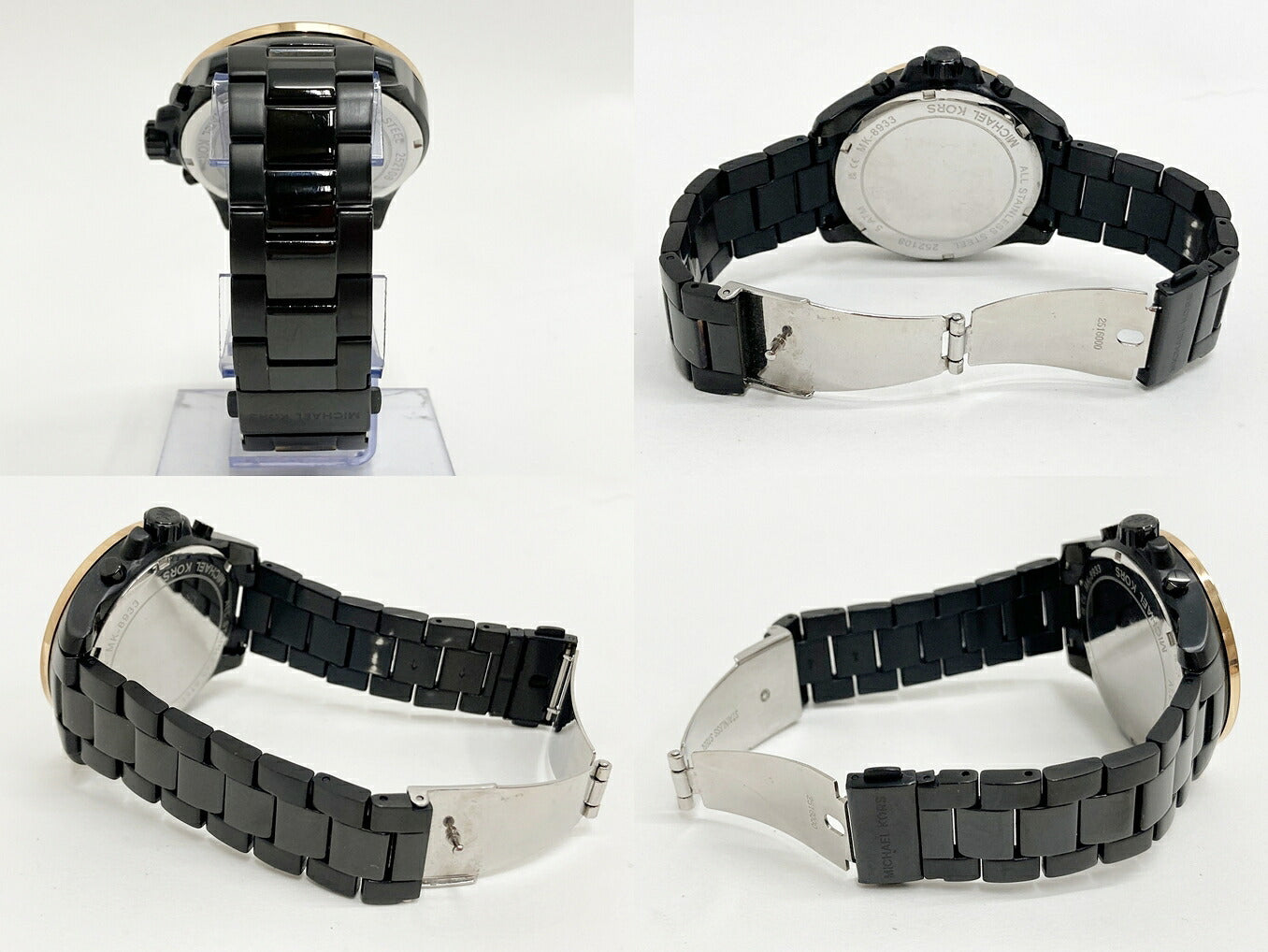 MICHAEL KORS MK8933 Watch Black Size ONE SIZE