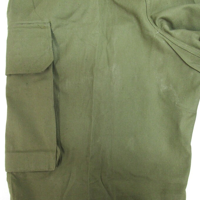 French Military 40s-50s M-47 Cargo Pants Green Size 35
