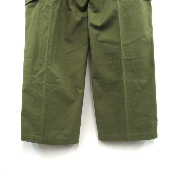 French Military 40s-50s M-47 Cargo Pants Green Size 35