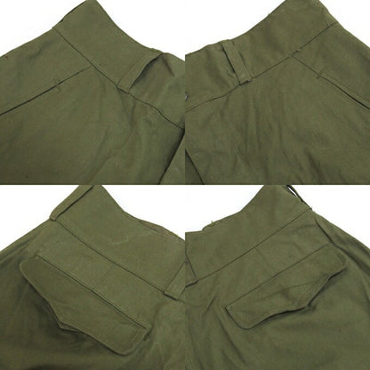French Military 40s-50s M-47 Cargo Pants Green Size 35