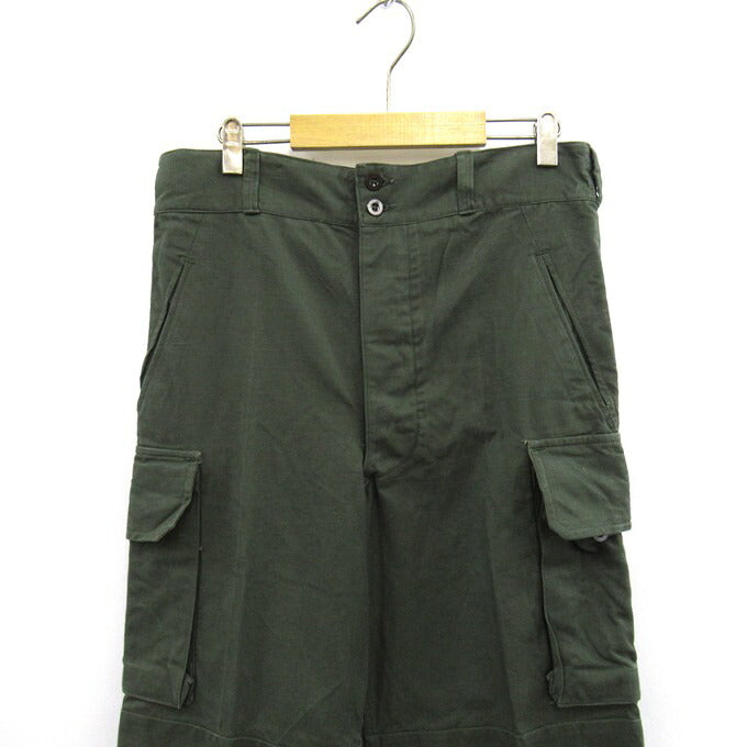 French Military 50s M-47 Cargo Pants Green Size 84