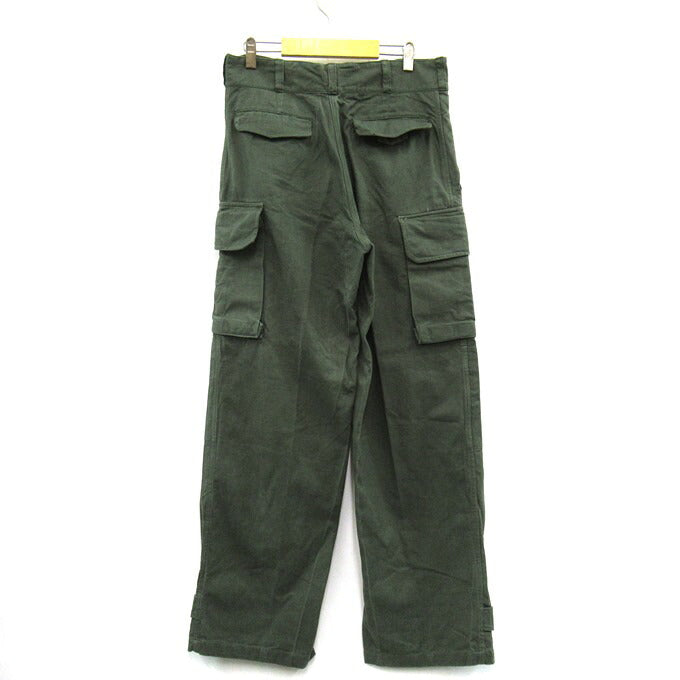 French Military 50s M-47 Cargo Pants Green Size 84