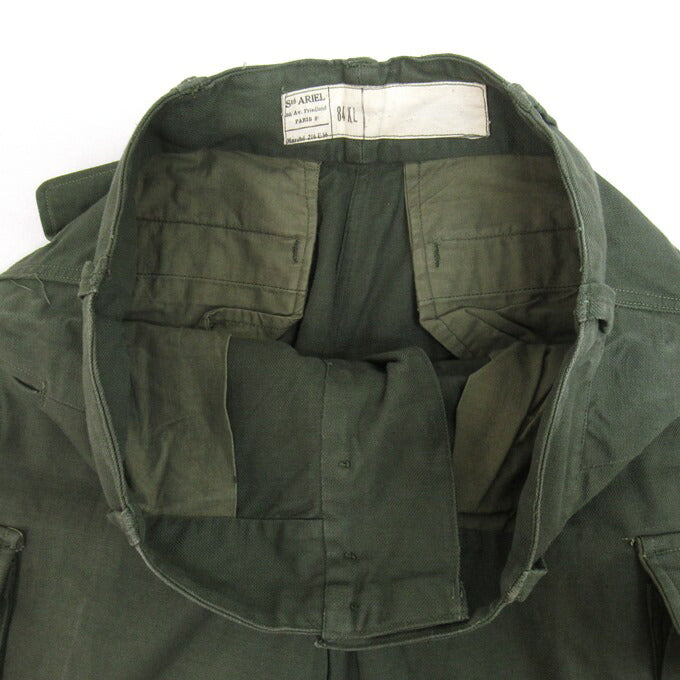 French Military 50s M-47 Cargo Pants Green Size 84