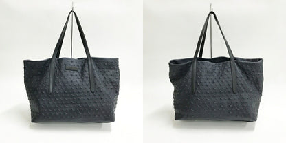 JIMMY CHOO Pimlico Tote Bag Navy Blue Size ONE SIZE