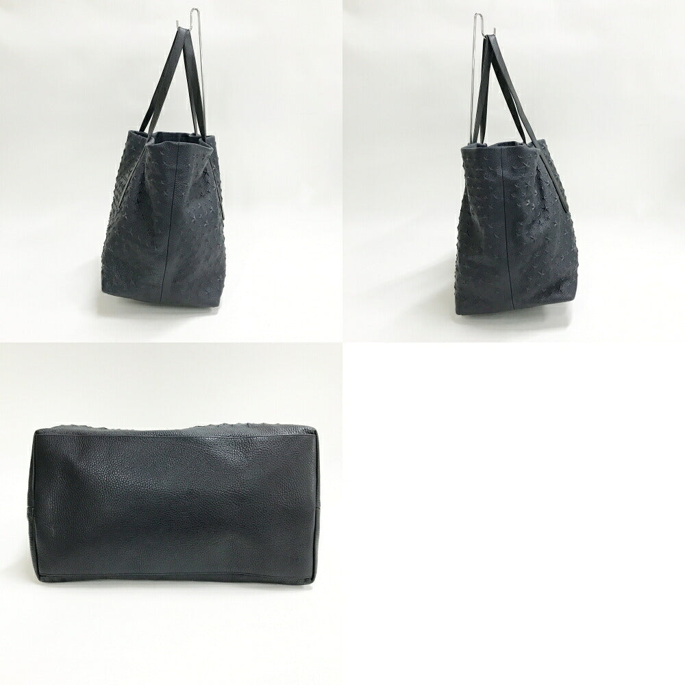 JIMMY CHOO Pimlico Tote Bag Navy Blue Size ONE SIZE