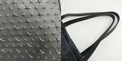 JIMMY CHOO Pimlico Tote Bag Navy Blue Size ONE SIZE