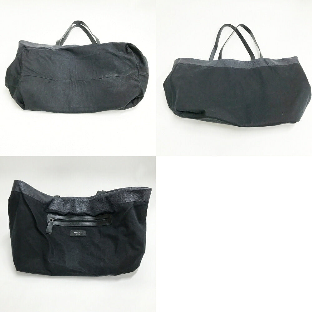 JIMMY CHOO Pimlico Tote Bag Navy Blue Size ONE SIZE