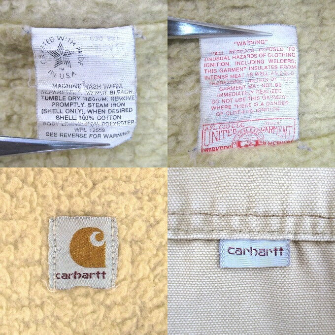 Carhartt Duck Vest Beige