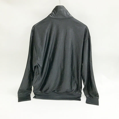 adidas METAL FBIRD Firebird Metallic Track Top Black Size L