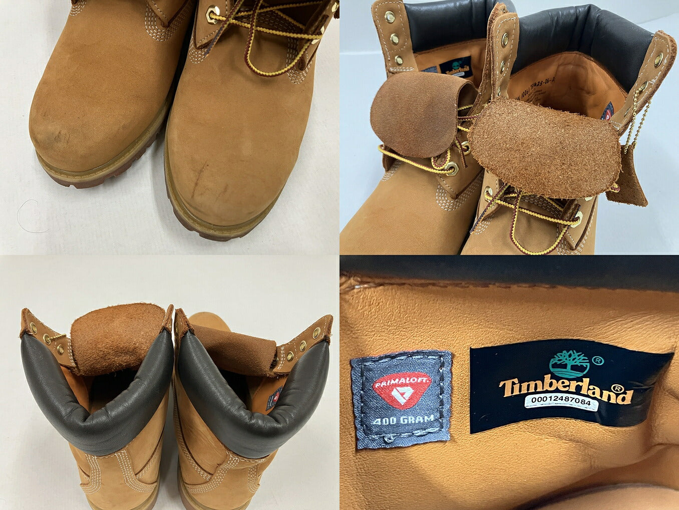 Timberland 6inch Premium Waterproof Boot Wheat Size 26.5CM