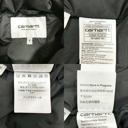 CARHARTT WIP Springfield Vest Black Size S